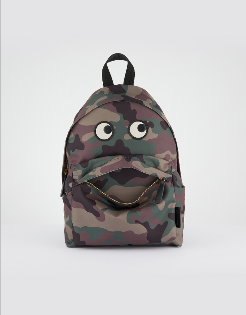 recycled nylon backpack