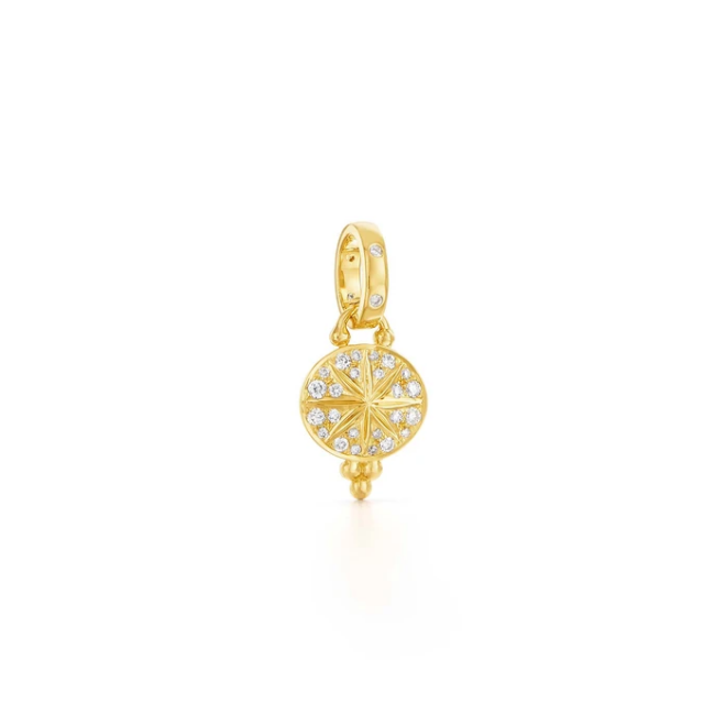 TEMPLE ST CLAIR 18K Diamond Mini Sorcerer Pendant