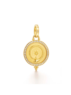 TEMPLE ST CLAIR 18K Diamond Terra Pendant