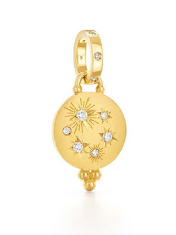 TEMPLE ST CLAIR 18K Diamond Cosmos Flat Pendant