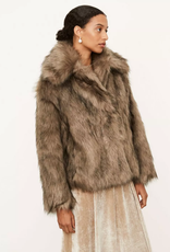 VINCE Luxe Faux Fur Jacket -