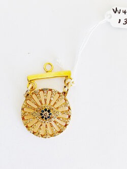 SENNOD Diamond Evil Eye Wheel Vignette