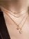 SYDNEY EVAN Diamond Sideways Cross Necklace