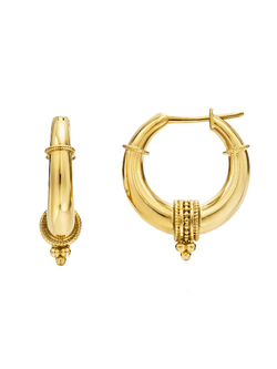 TEMPLE ST CLAIR 18K Large Hellenistic Hoop Earring