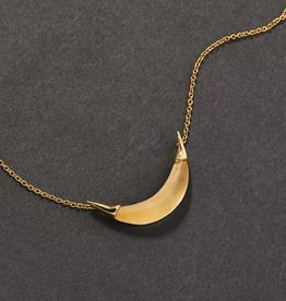 ALEXIS BITTAR Crescent Necklace - Gold
