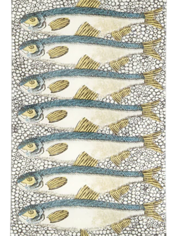 JOHN DERIAN Sardines  7 x 11.5" Rect. Tray