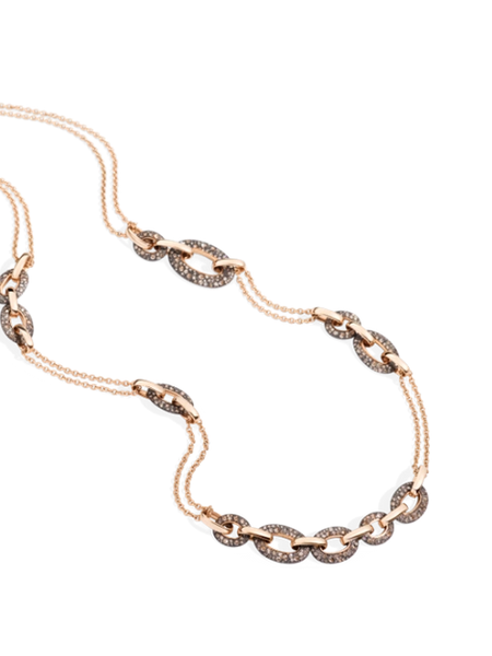 POMELLATO Catene Brown Diamond Necklace