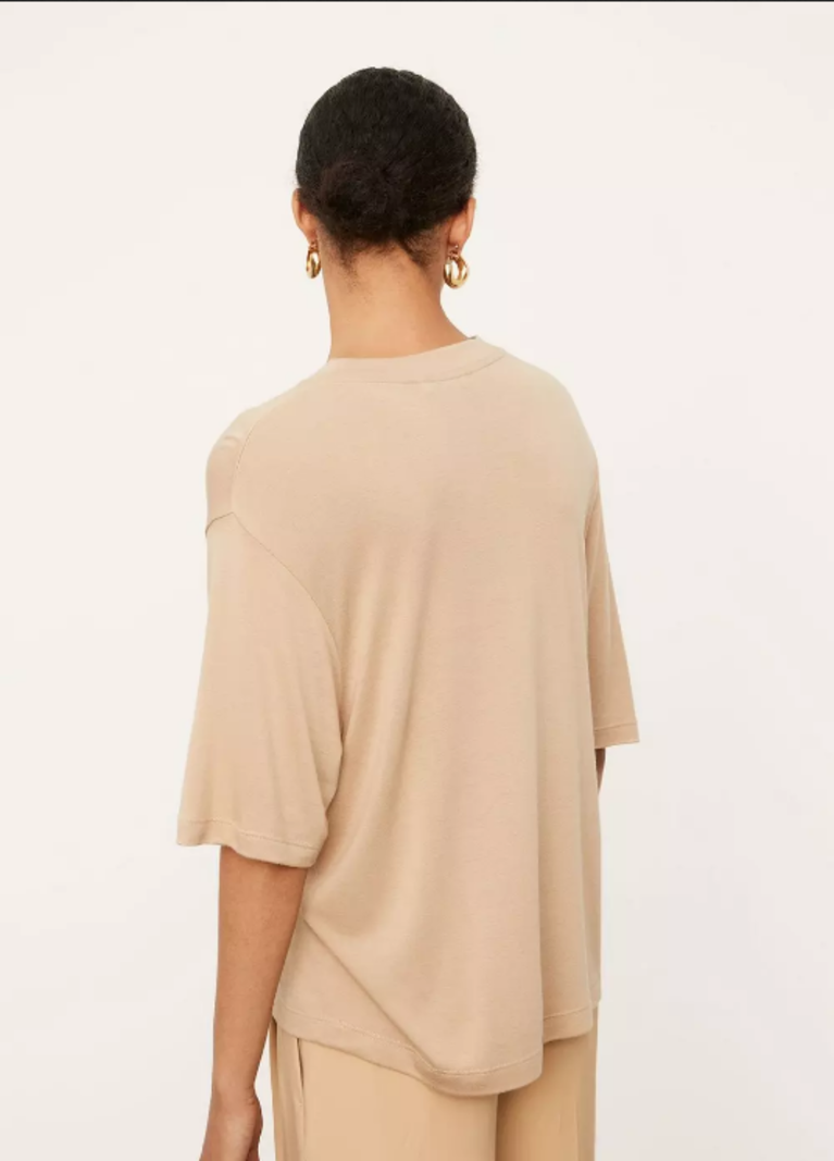 VINCE Relaxed Short Sleeve Crew