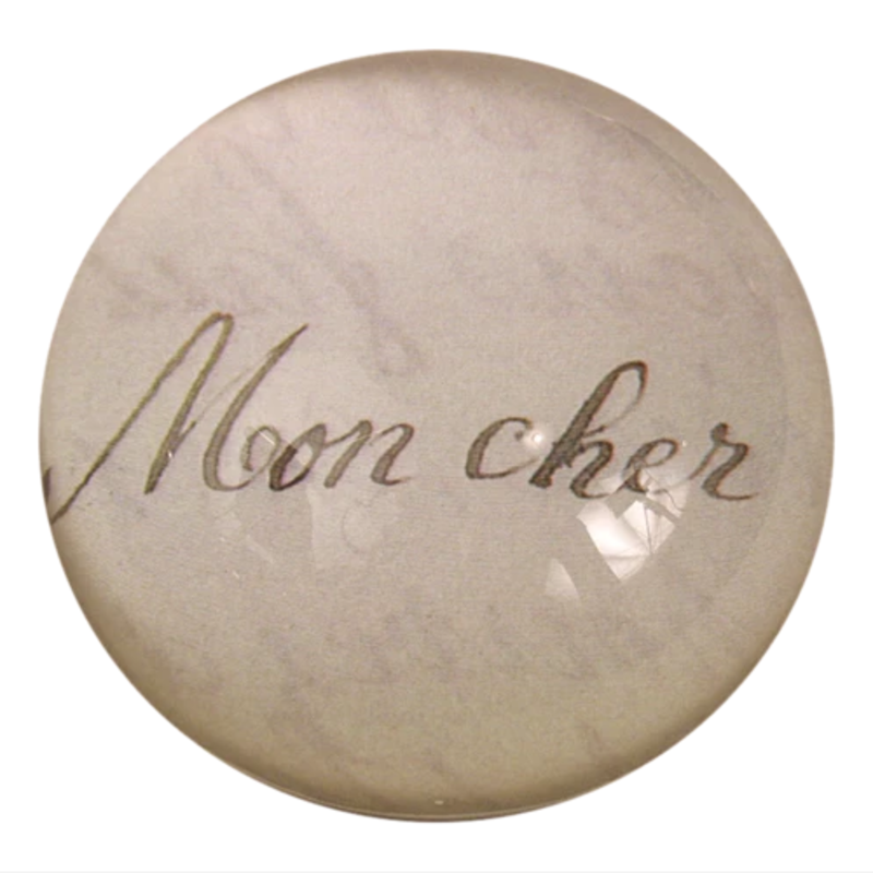 JOHN DERIAN Dome Paperweight - Mon Cher