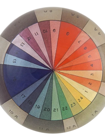 JOHN DERIAN Color Wheel Paperweight
