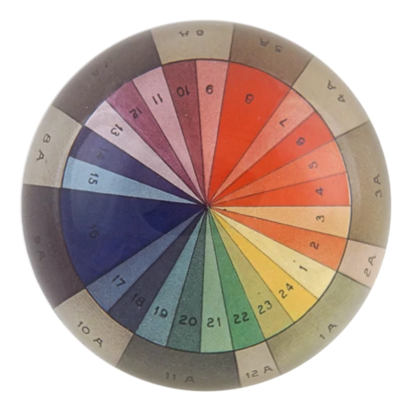 JOHN DERIAN Color Wheel Paperweight