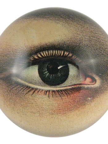 JOHN DERIAN Dome Paperweight -  Eye (Right)