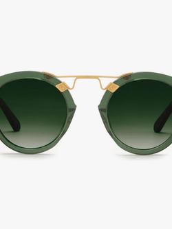 KREWE STL II - Bottle Green + Zulu 24K