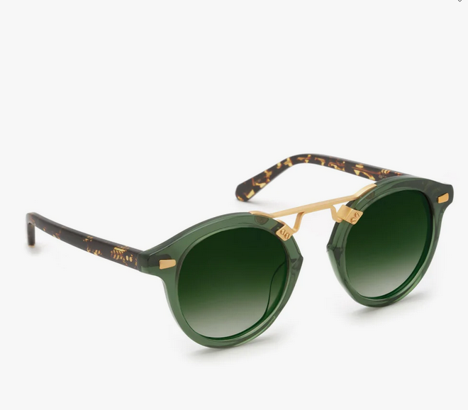 KREWE STL II - Bottle Green + Zulu 24K