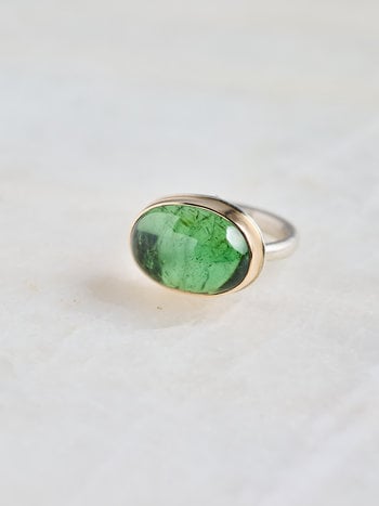 JAMIE JOSEPH Green Tourmaline Ring