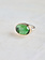 JAMIE JOSEPH Oval Green Tourmaline Ring