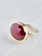 JAMIE JOSEPH Oval Smooth Hessonite Garnet Ring