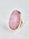 JAMIE JOSEPH Large Vertical Rose Cut Morganite Ring