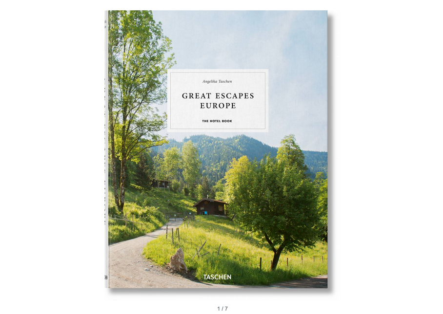 TASCHEN Great Escapes Europe: The Hotel Book
