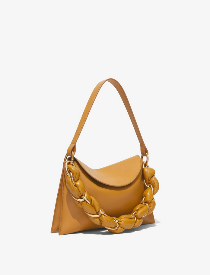 Yellow Tassel Shoulder Bag, CHARLES & KEITH