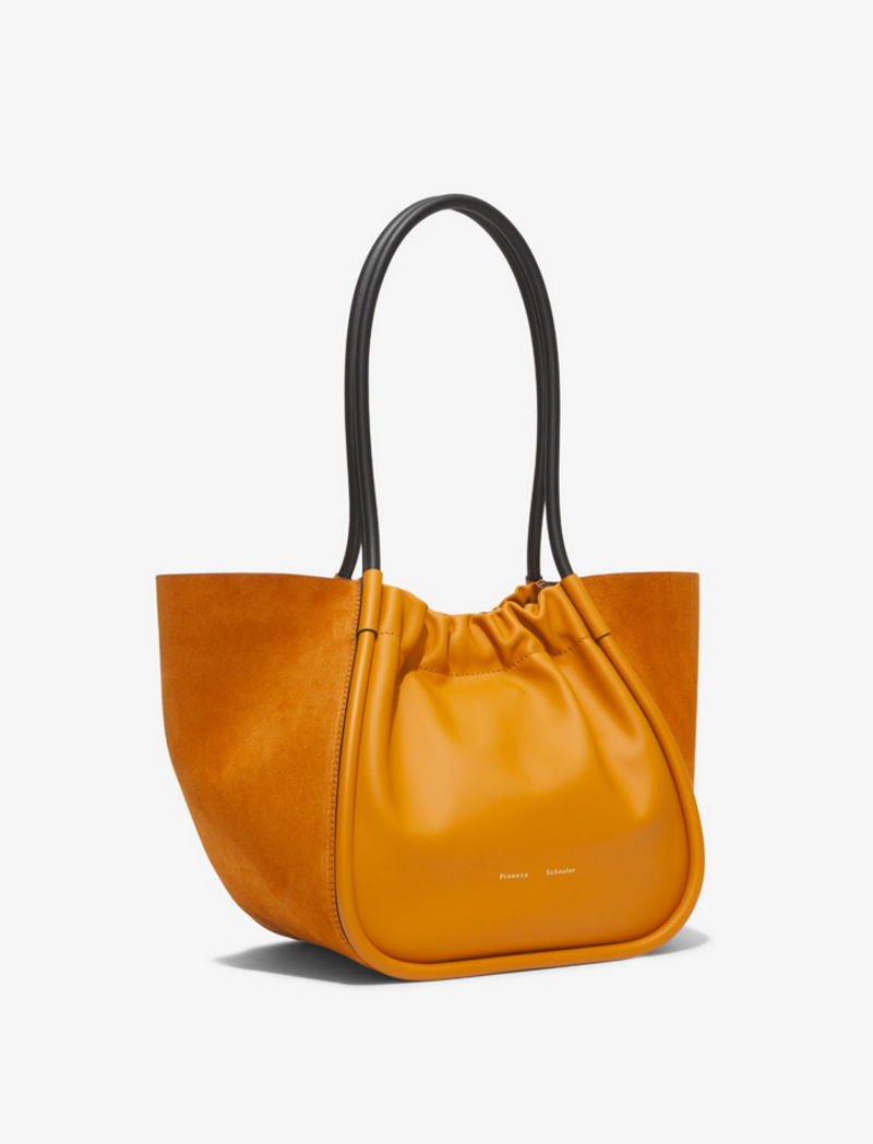 PROENZA SCHOULER Large Suede Ruched Tote