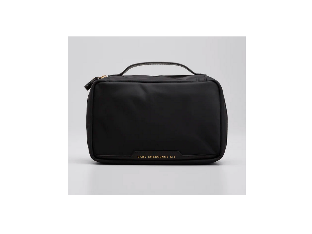 ANYA HINDMARCH Baby Emergency Kit - Black Nylon AH Logo