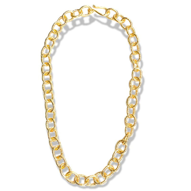 DINA MACKNEY Classic Luxe Link Chain Necklace