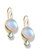 DINA MACKNEY Luminite Blue Topaz Earrings