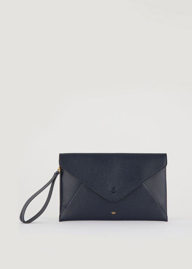 Minimalist Evening Envelope Clutch Chain Shoulder Bag Suede Purse – Hoxis  Bags