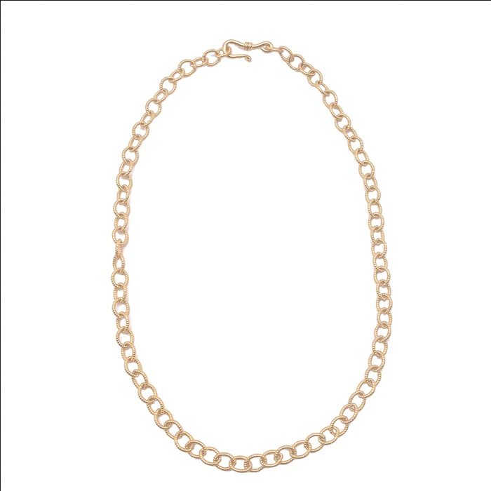 DINA MACKNEY Twist Chain Necklace