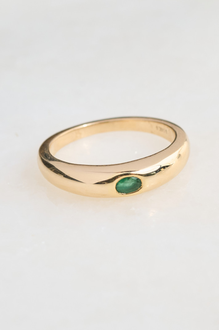 302 COLLECTION Emerald Dome Ring