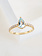 302 COLLECTION 2CT Pear Shaped Aquamarine and .03ct Diamond Ring