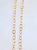 SENNOD Gold Flat Cable Vignette Chain -