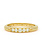 THREE STORIES Tapered Starburst Diamond Band Ring