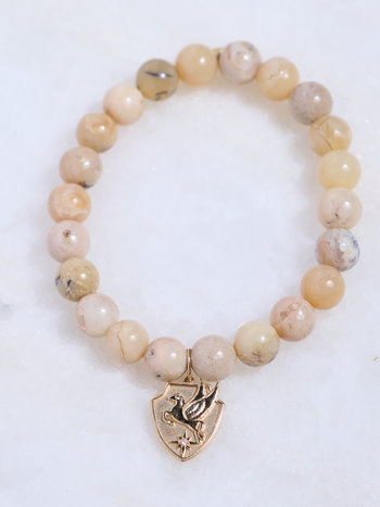 SYDNEY EVAN African Opal & Pegasus Bracelet