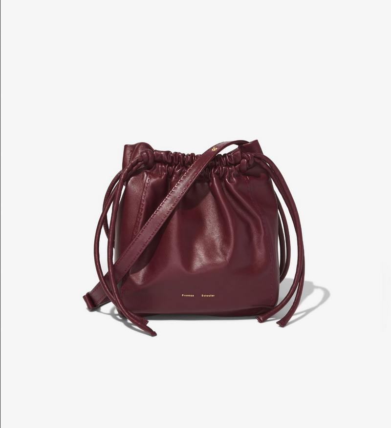 PROENZA SCHOULER Drawstring Pouch - Dark Red