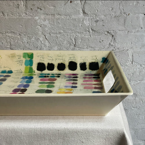 JOHN DERIAN Mixed Tones Melamine Tray