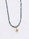MONICA RILEY Single Diamond Charm and Hill Tribe Bead Necklace