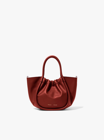 PROENZA SCHOULER Small Ruched Crossbody - Oxblood