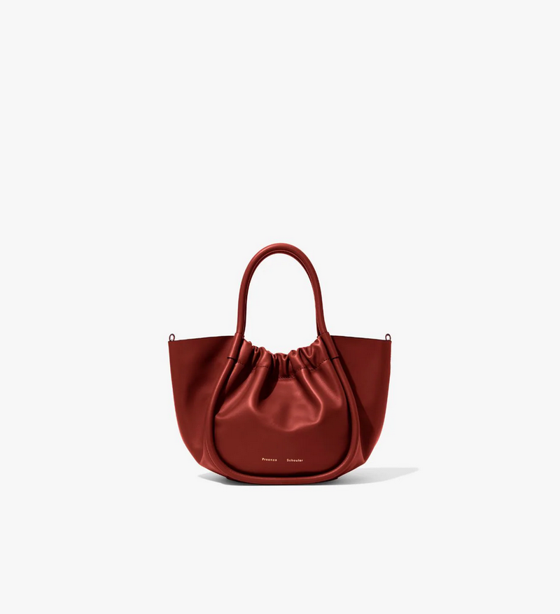PROENZA SCHOULER Small Ruched Crossbody - Oxblood