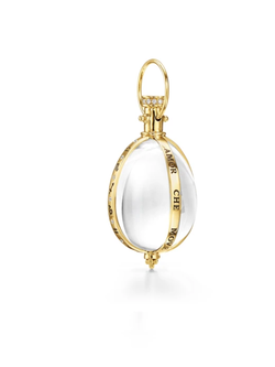 TEMPLE ST CLAIR 18K Large Astrid Crystal Amulet