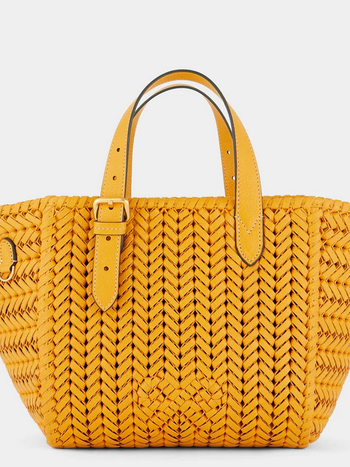 ANYA HINDMARCH Neeson Small Square Tote - Honey