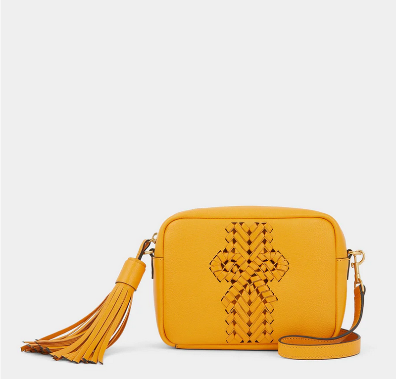 ANYA HINDMARCH Neeson Tassel Crossbody - Honey