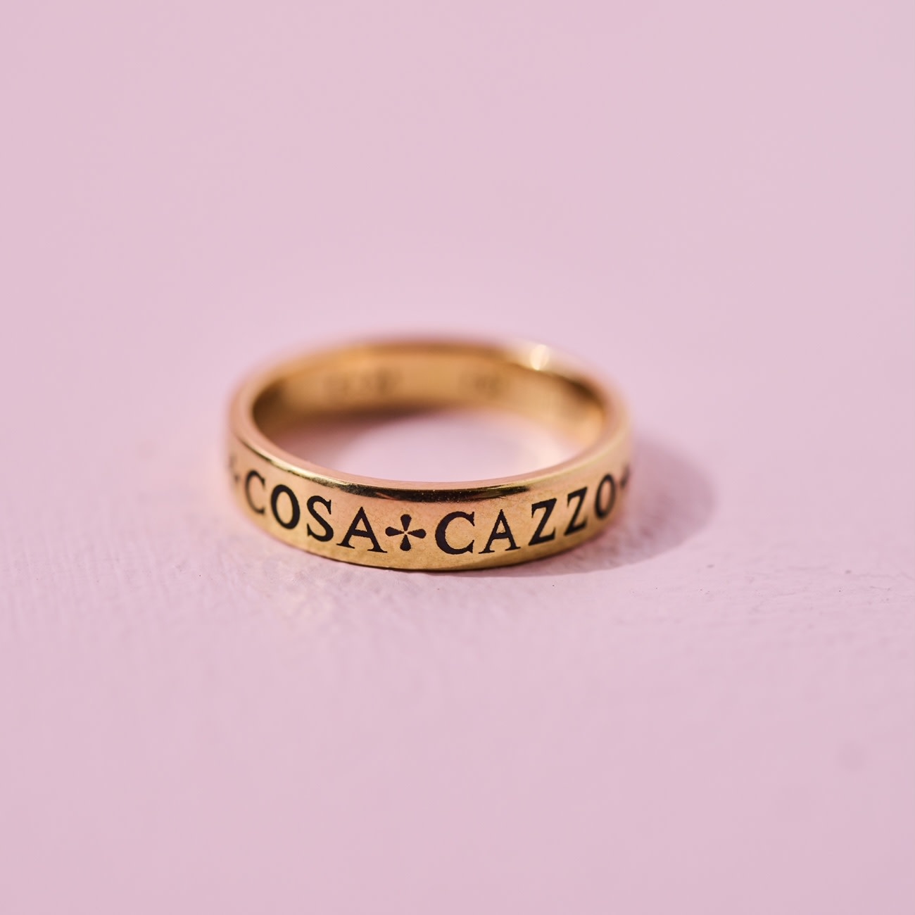 ERICA MOLINARI Cosa Cazzo Flat Ring