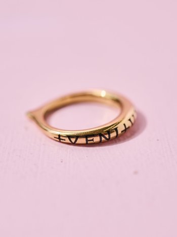 ERICA MOLINARI Veni Vidi Vici Tapered Ring