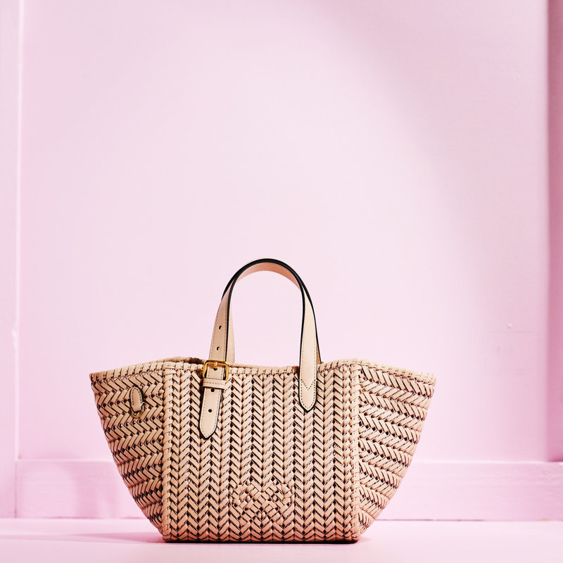 ANYA HINDMARCH Neeson Small Square Tote - Cold Cream