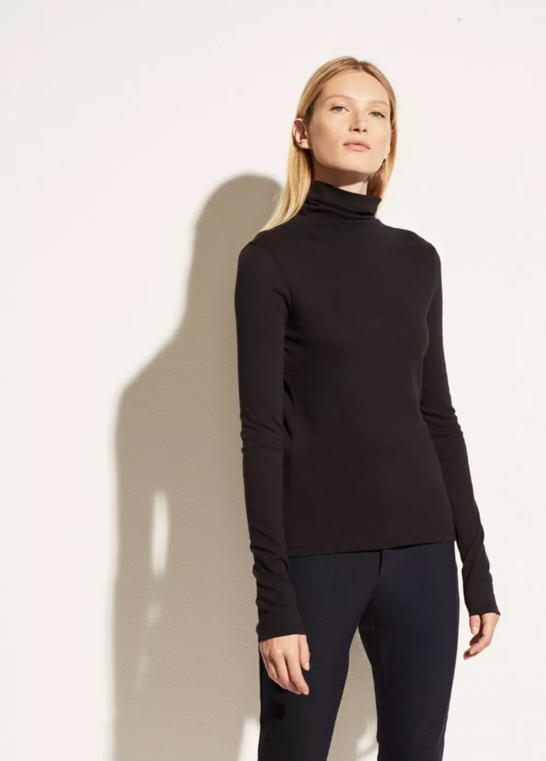 VINCE Essential Longsleeve Turtleneck