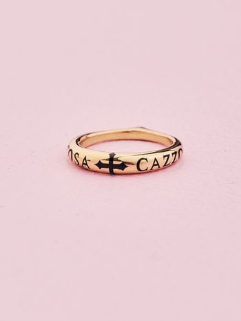 ERICA MOLINARI Cosa Cazzo Tapered Ring