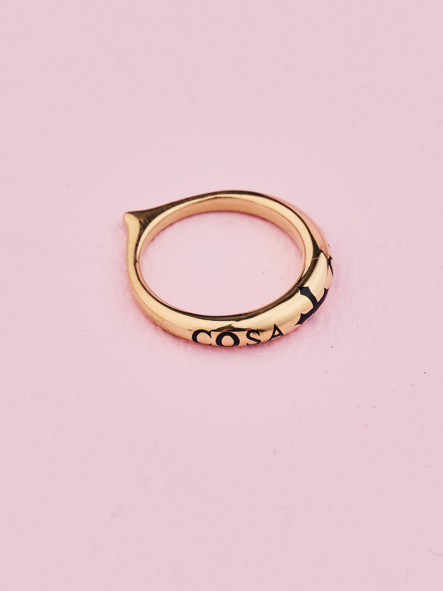 ERICA MOLINARI Cosa Cazzo Tapered Ring