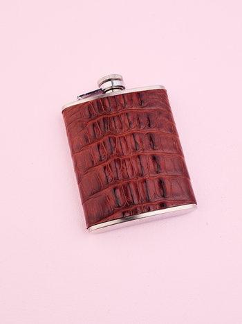 Alligator Hip Flask